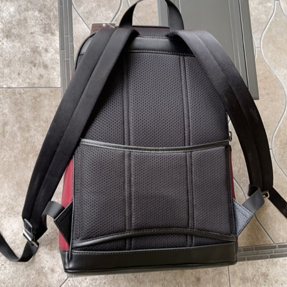 Michael Kors Kent Sport Utility Backpack Merlot - Picture 6 of 16